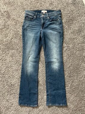 Lucky Brand Women's Midwash Wide Leg Jeans - Blue